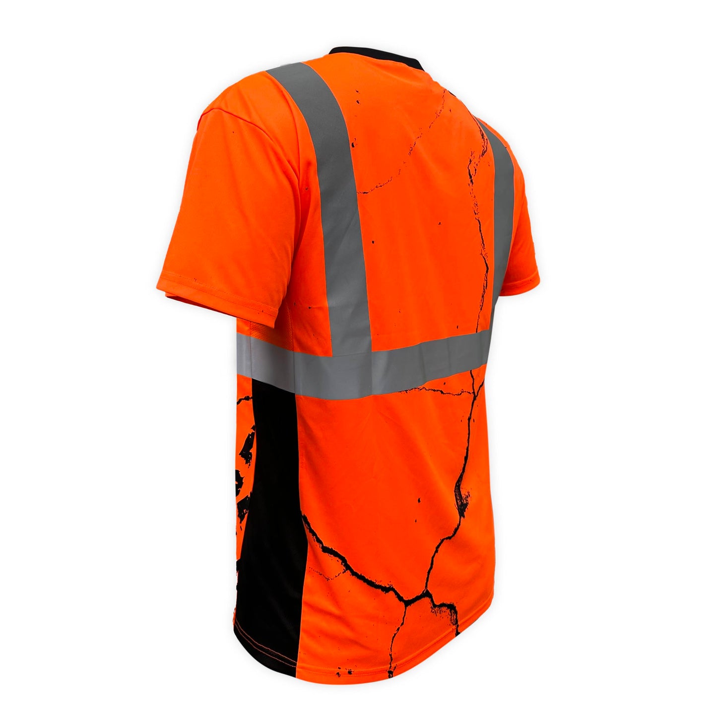 SafetyShirtz Hi Vis Work Shirts - SS360 American Grit High Visibility Shirt - Breathable ANSI Class 2 Safety Shirt