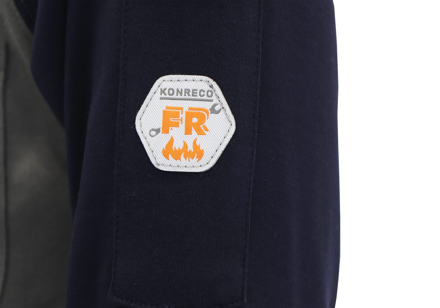 FR Shirts for Men Flame Resistant/Fire Retardant CAT2 7oz Cotton Two Tone & Henley Shirt