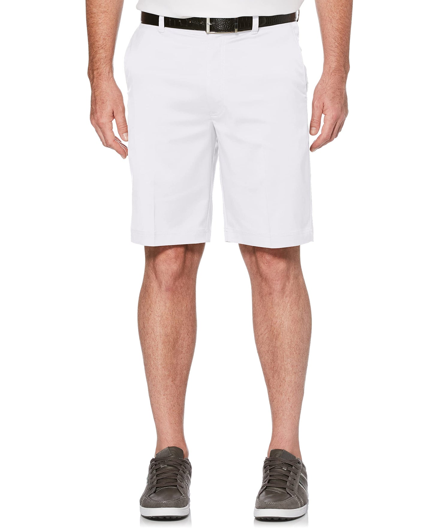 PGA TOUR Men's Flat Front Golf Shorts with Active Waistband (Size 30-44 Big & Tall)