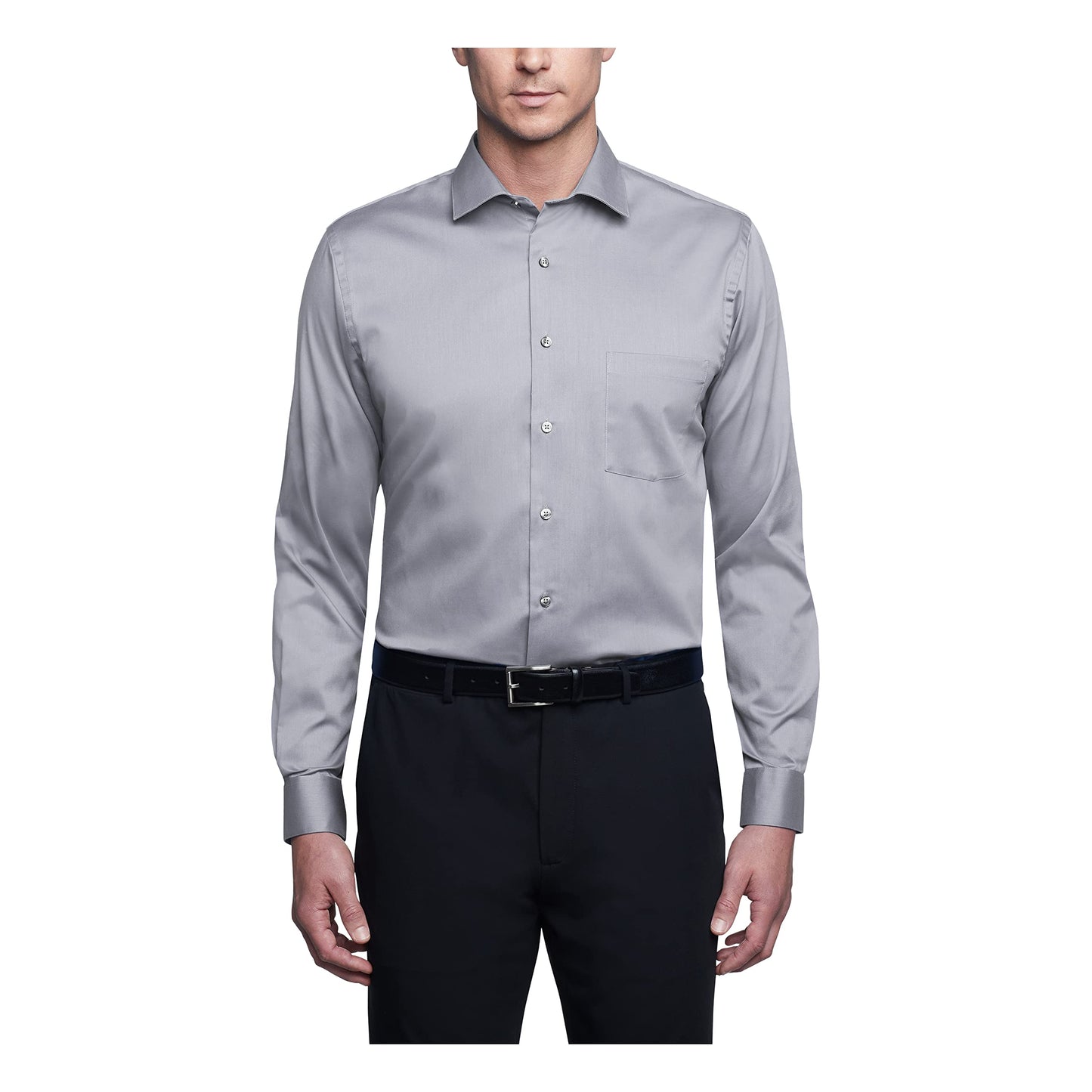 Van Heusen Men's Regular Fit Flex Collar Stretch Dress Shirt