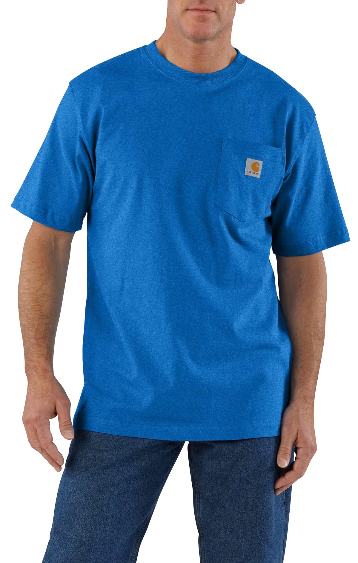 Carhartt Men's Loose Fit Heavyweight Short-Sleeve Pocket T-Shirt