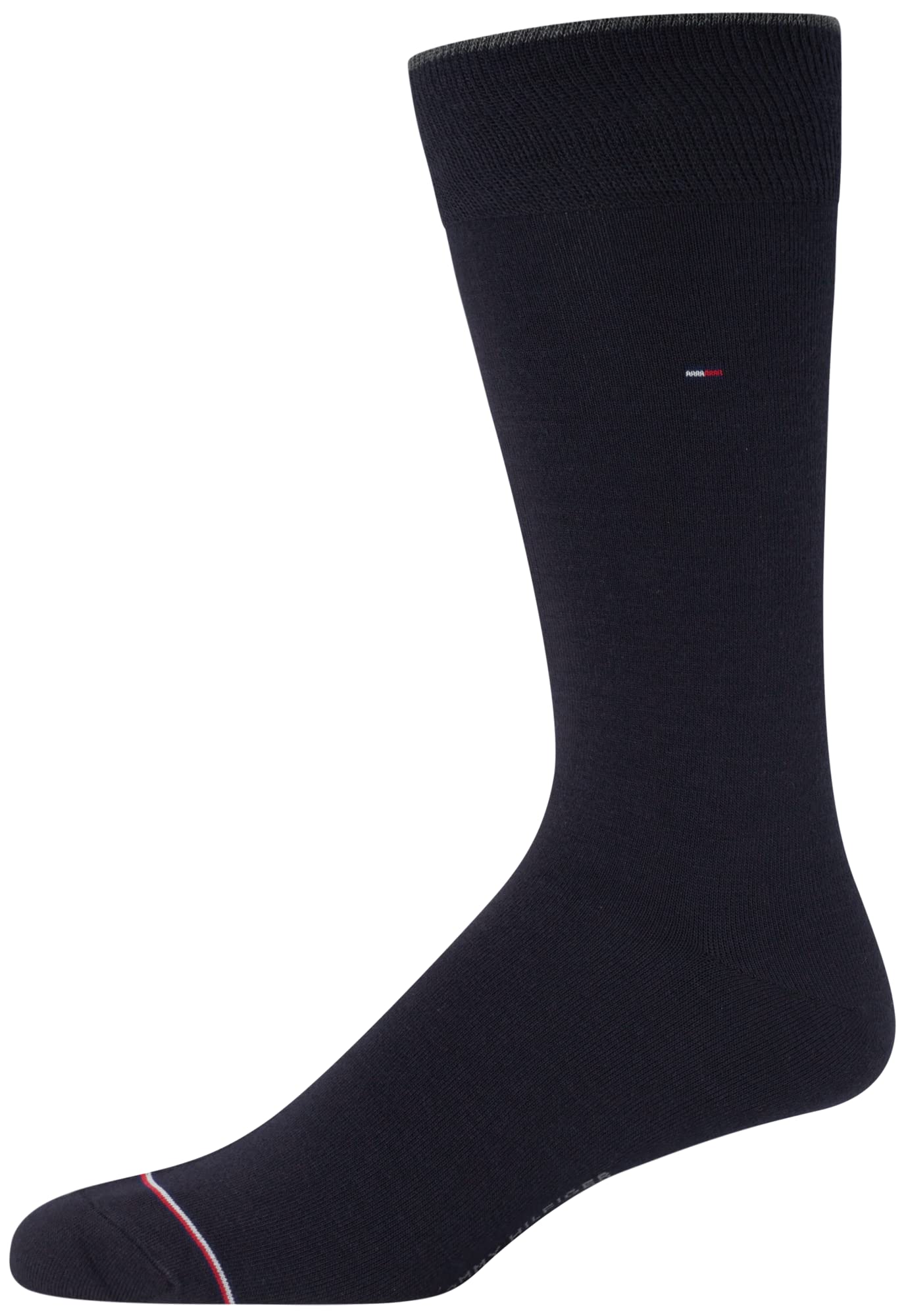 Tommy Hilfiger Men's Dress Socks - 5 Pack Lightweight Patterned Comfort Crew Socks for Men - Mens Long Work Socks (Size 7-12)