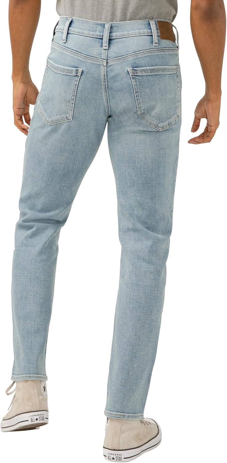 Silver Jeans Co. Men's Eddie Athletic Fit Tapered Leg Jeans