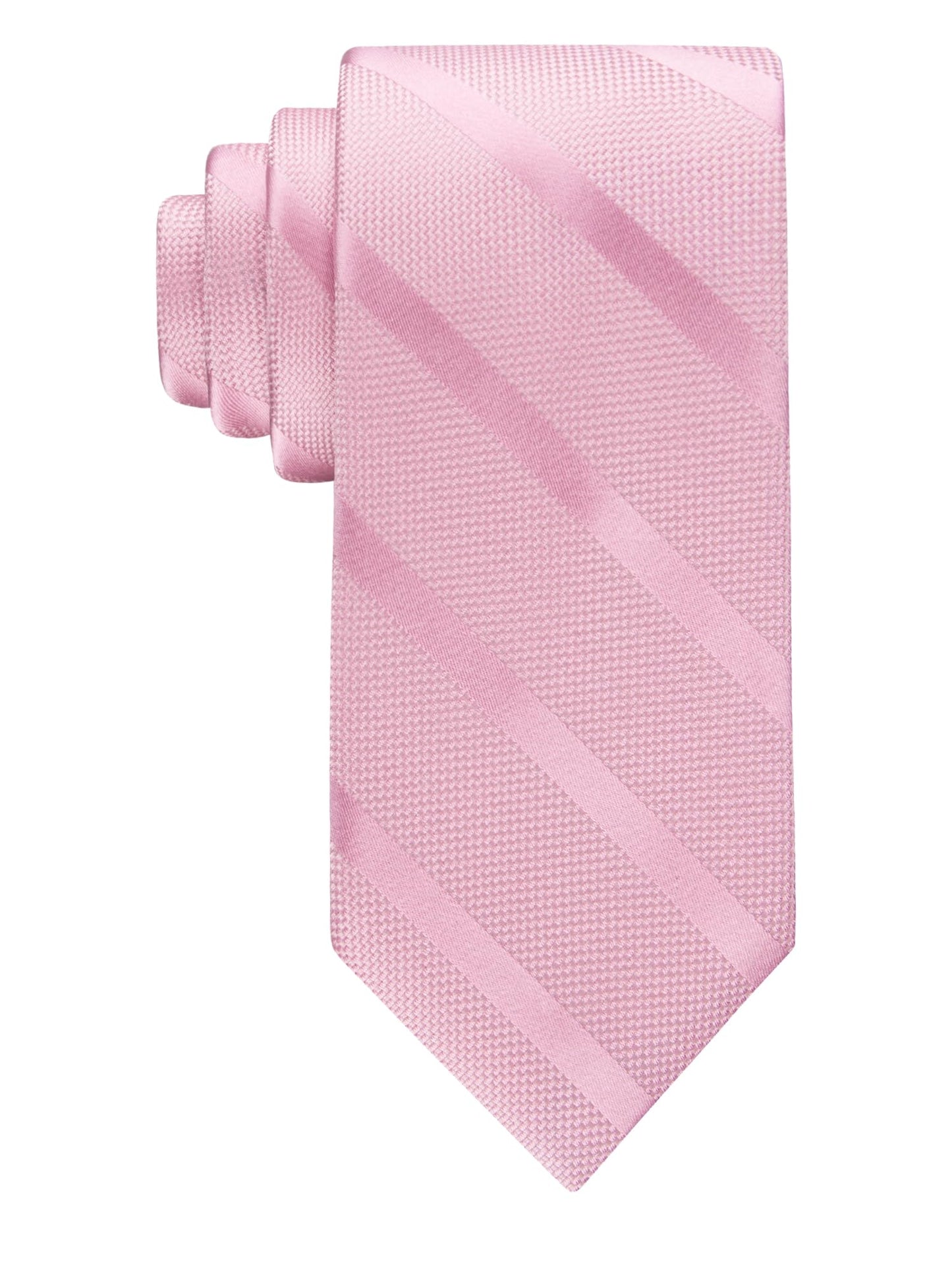 Tommy Hilfiger Men's Classic Solid Textured Stripe Tie