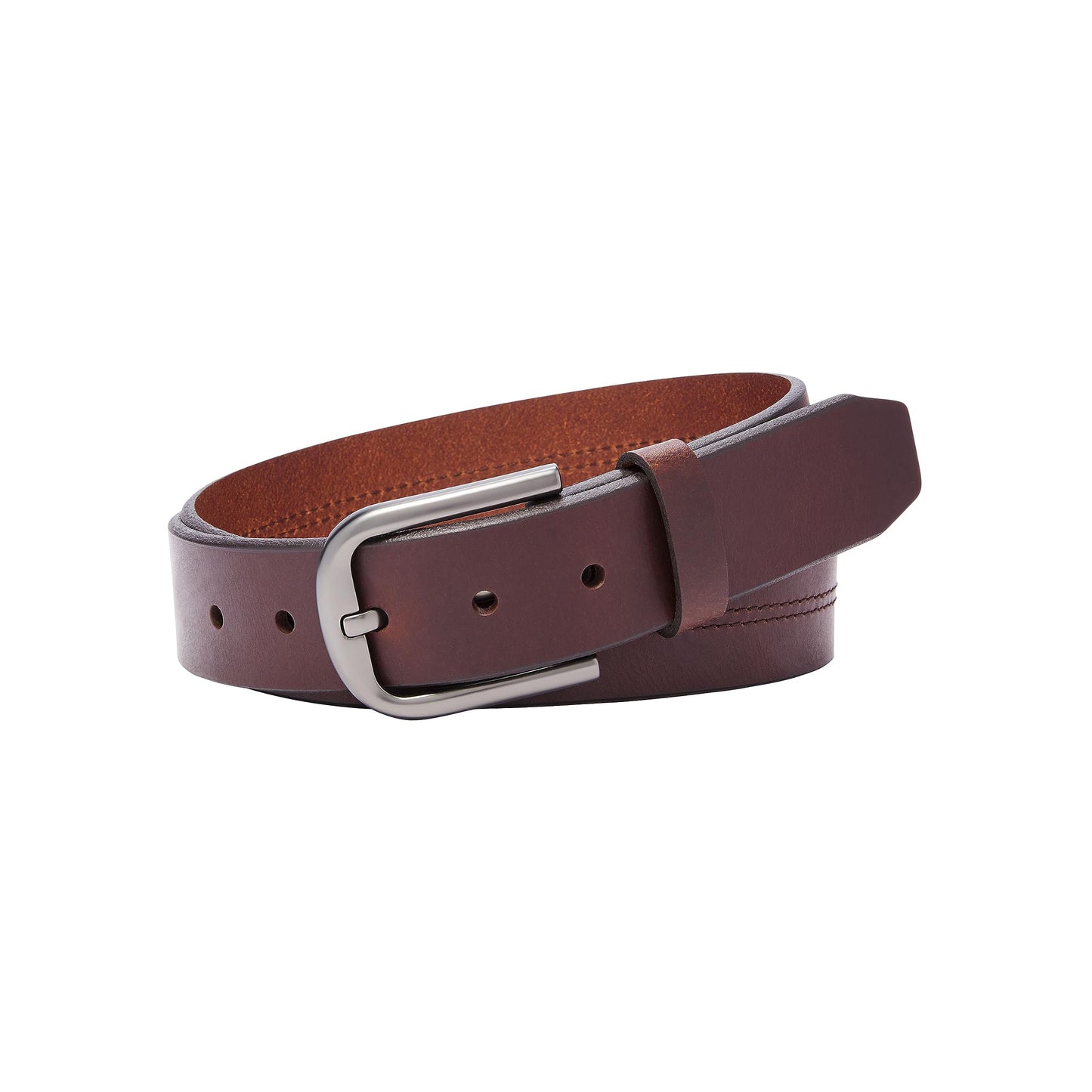 Fossil Men's Brown Leather Belt for Men