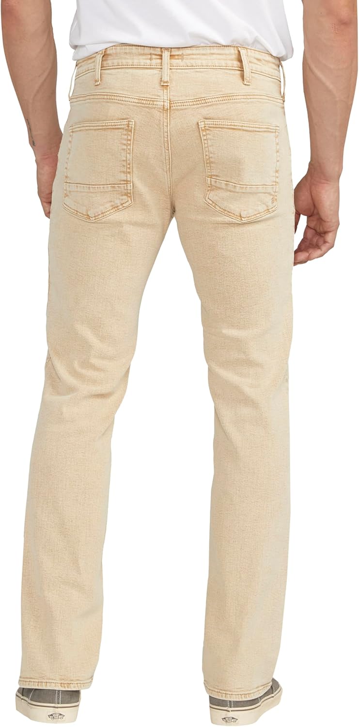 Silver Jeans Co. Men's Allan Slim Fit Straight Leg Jeans