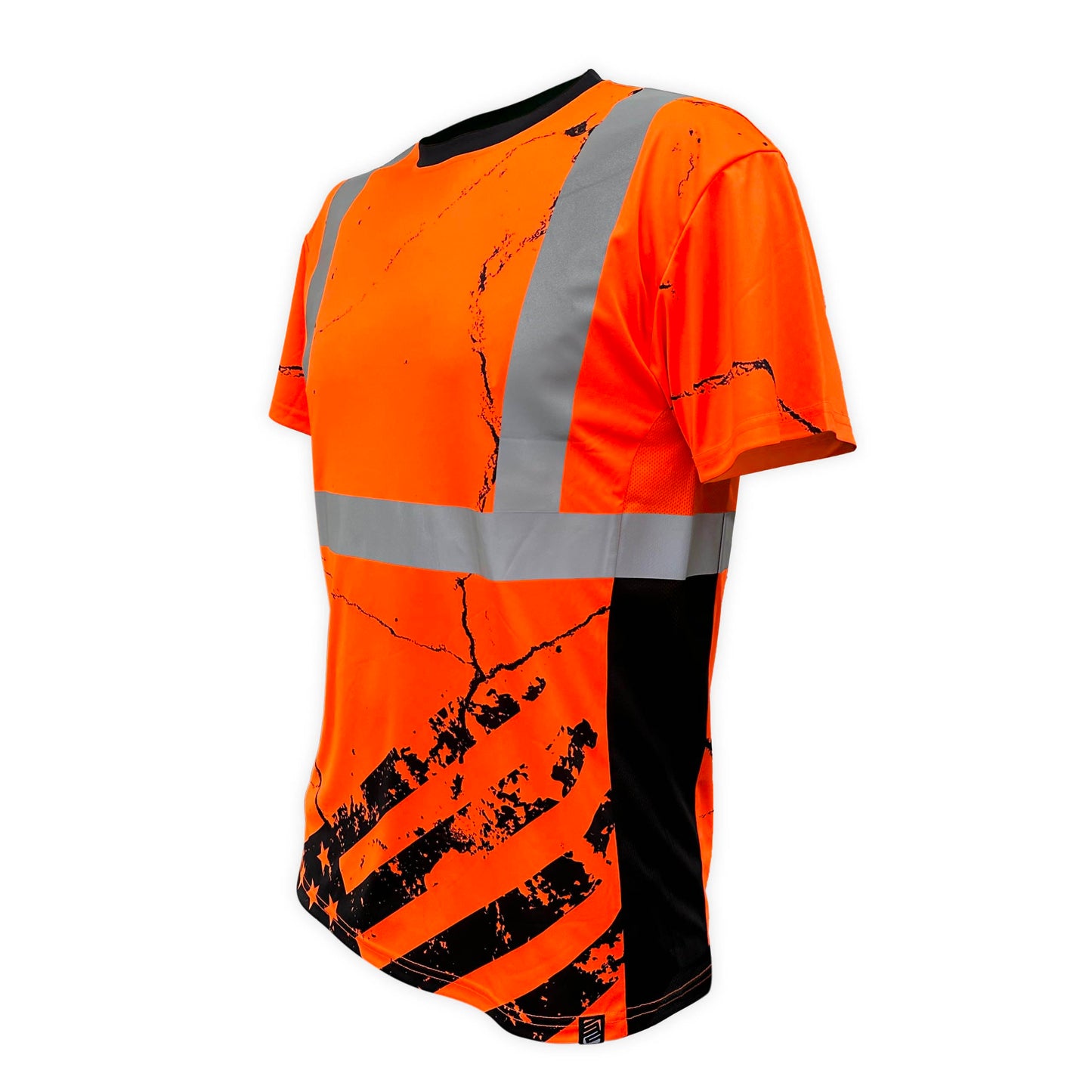 SafetyShirtz Hi Vis Work Shirts - SS360 American Grit High Visibility Shirt - Breathable ANSI Class 2 Safety Shirt