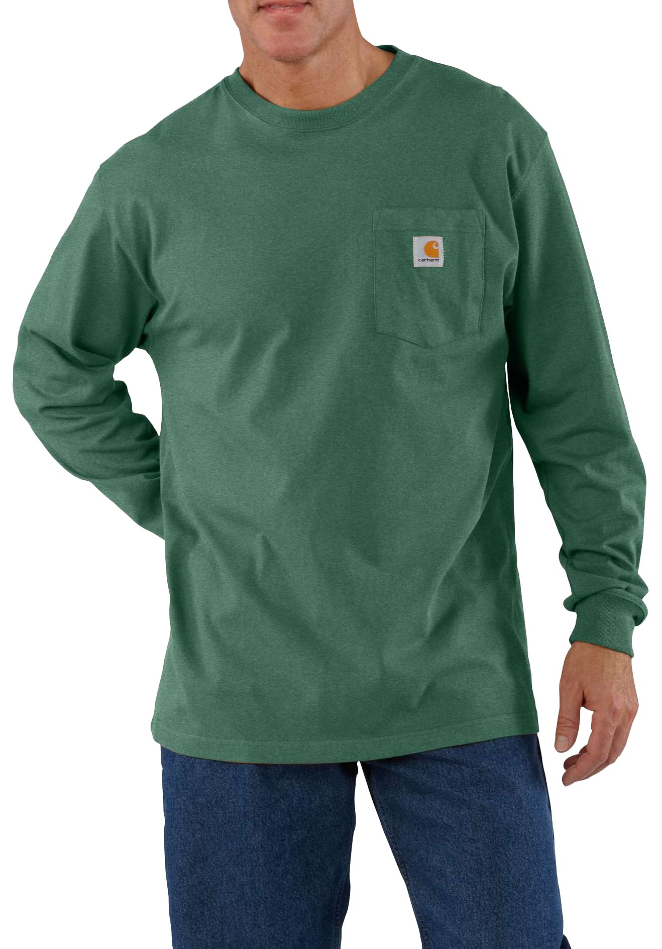 Carhartt Men's Loose Fit Heavyweight LongSleeve Pocket TShirt