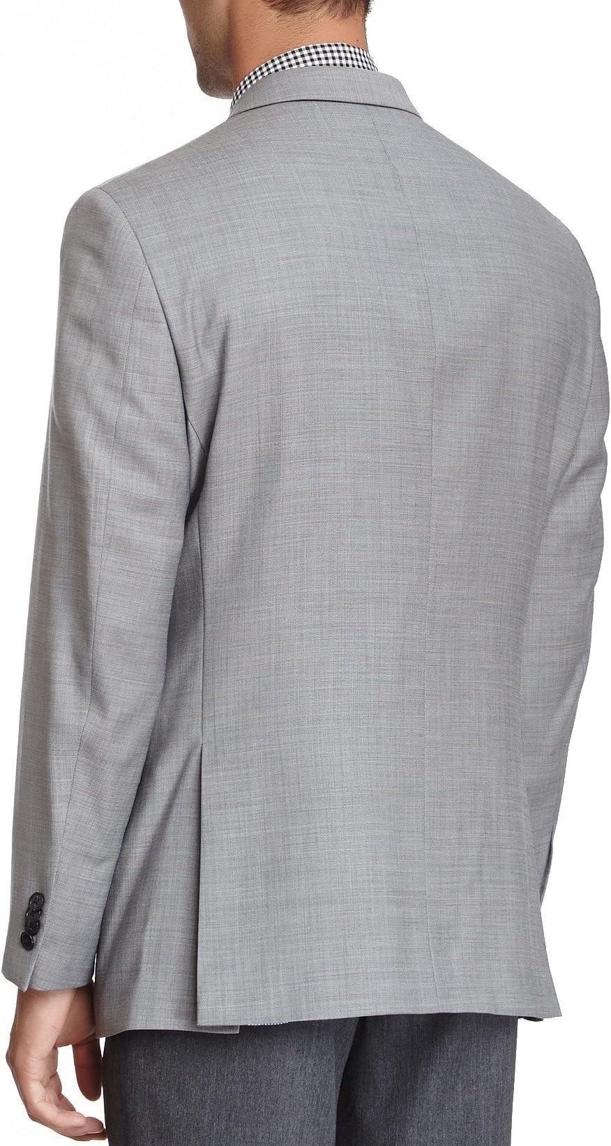 Adam Baker Men's Single Breasted Ultra Slim Fit Wool Blazer/Sport Coat - Many Styles and Colors