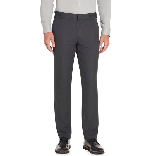 Van Heusen Men's Slim Fit Stretch Flat Front Traveler Pant