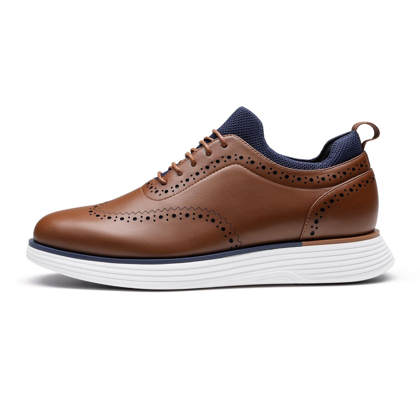 Bruno Marc Men's MaxFlex Dress Sneakers Oxfords Casual Wingtip Brogue Shoes