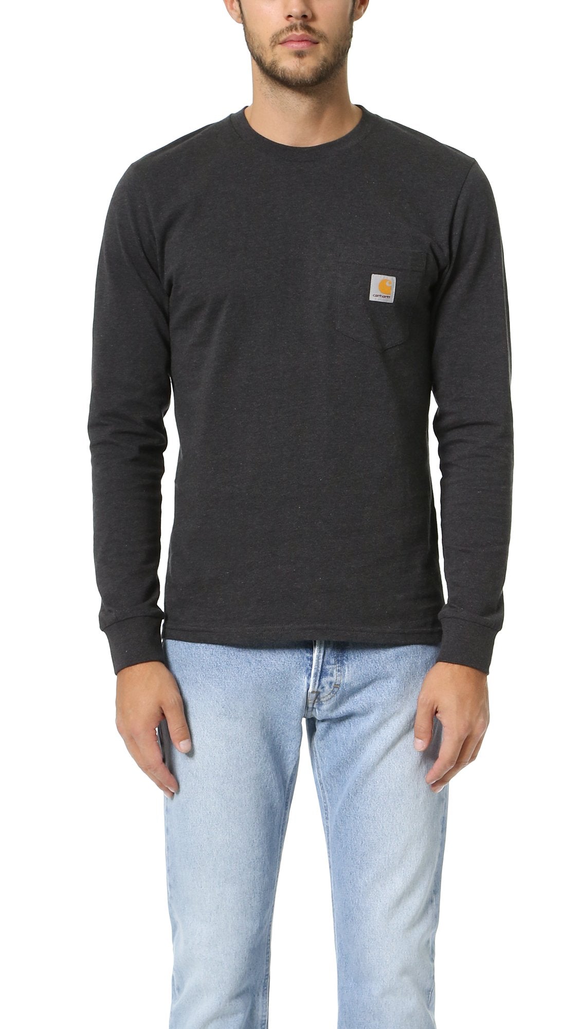 Carhartt Men's Loose Fit Heavyweight LongSleeve Pocket TShirt