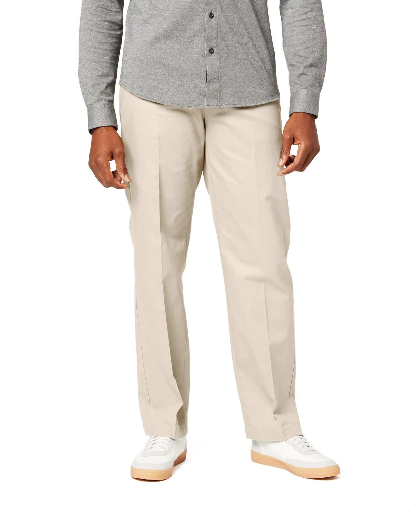 Dockers Men's Classic Fit Signature Khaki Lux Cotton Stretch Pants