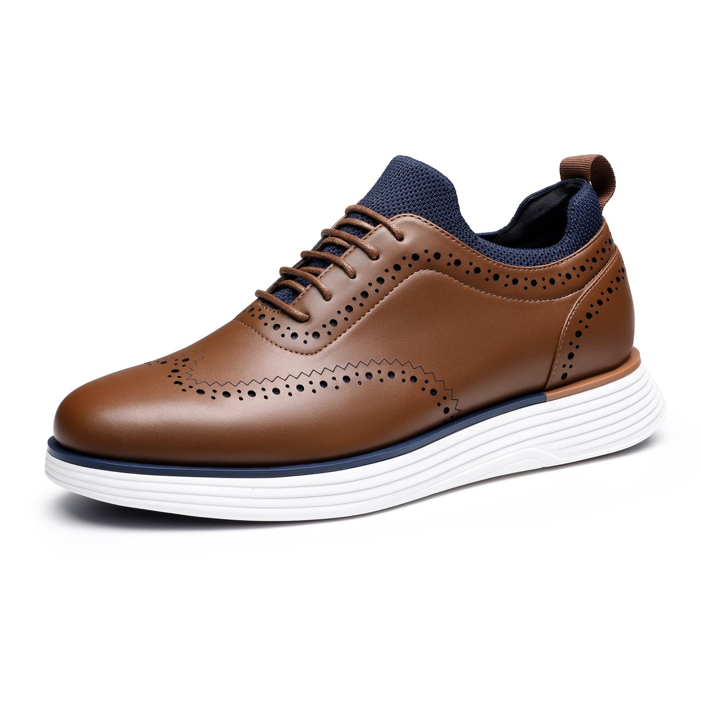 Bruno Marc Men's MaxFlex Dress Sneakers Oxfords Casual Wingtip Brogue Shoes