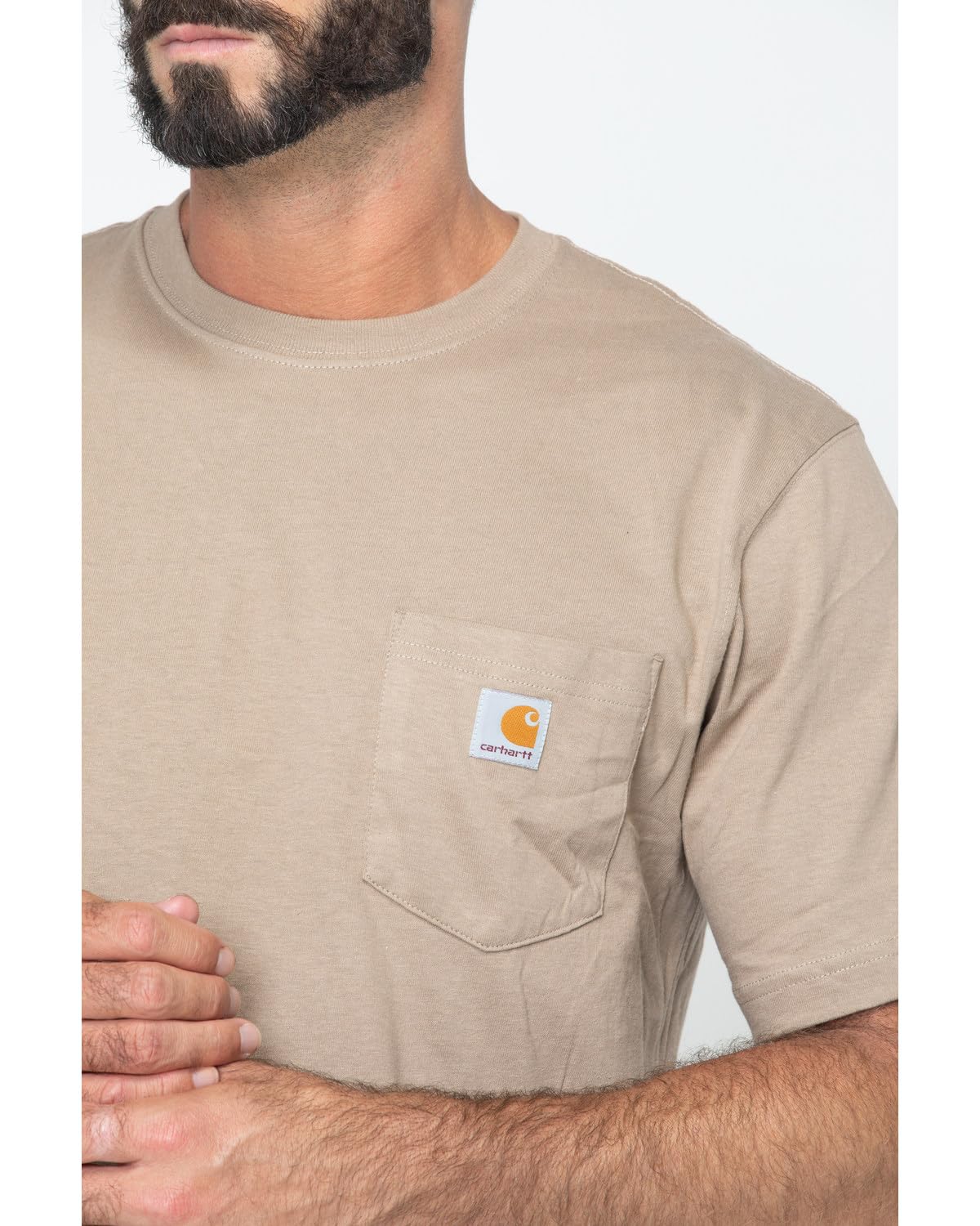 Carhartt Men's Loose Fit Heavyweight Short-Sleeve Pocket T-Shirt