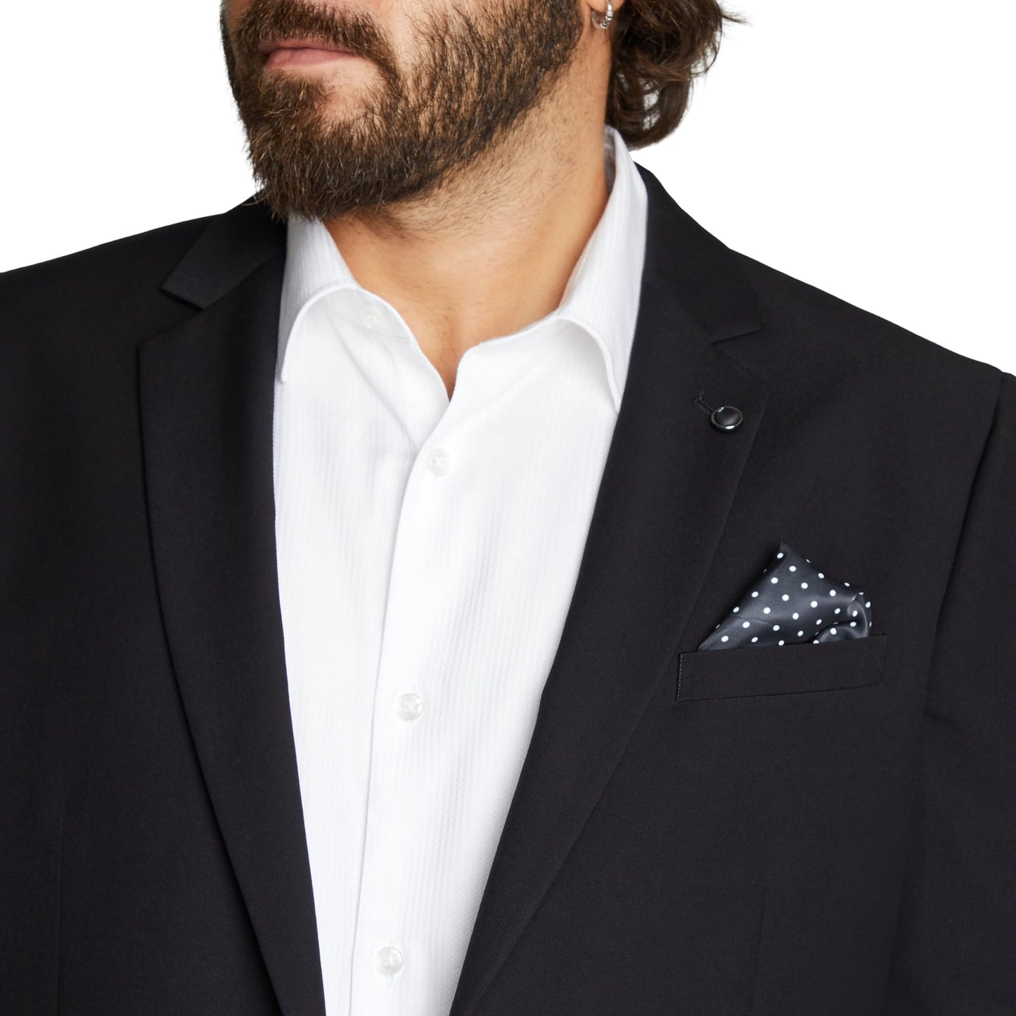 Johnny Bigg Men's Raymond Suit Jacket with Two- Button Closure | Big and Tall