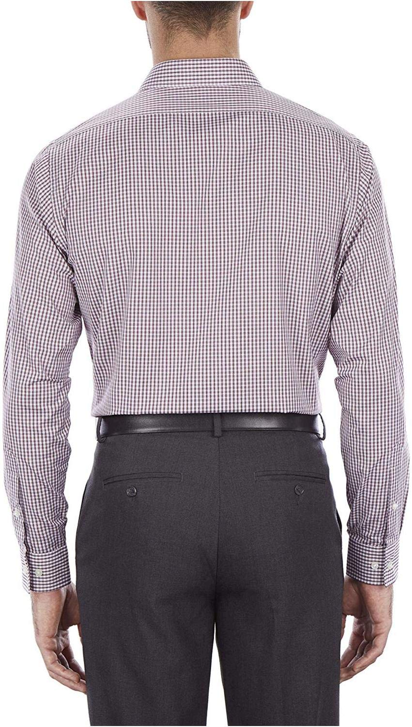 Van Heusen Men's Dress Shirt Regular Fit Flex Collar Check