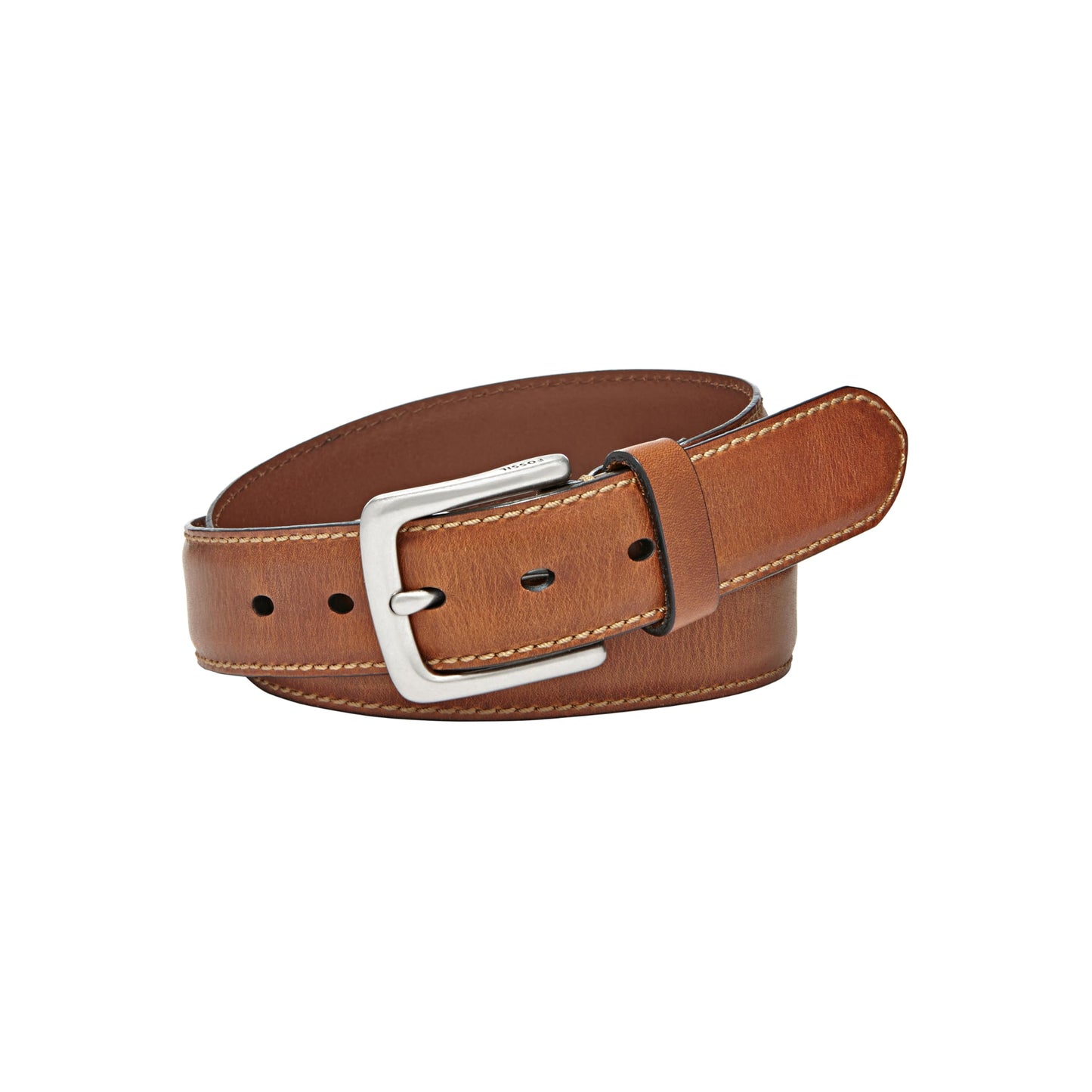 Fossil Men's Brown Leather Belt for Men