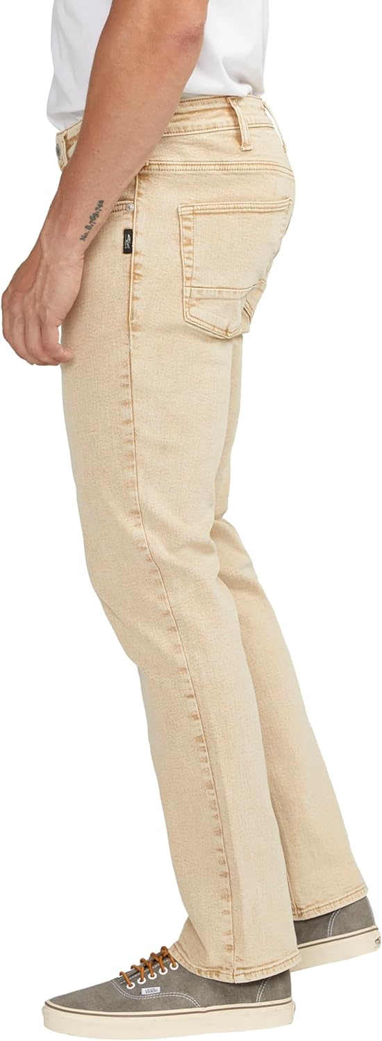 Silver Jeans Co. Men's Allan Slim Fit Straight Leg Jeans