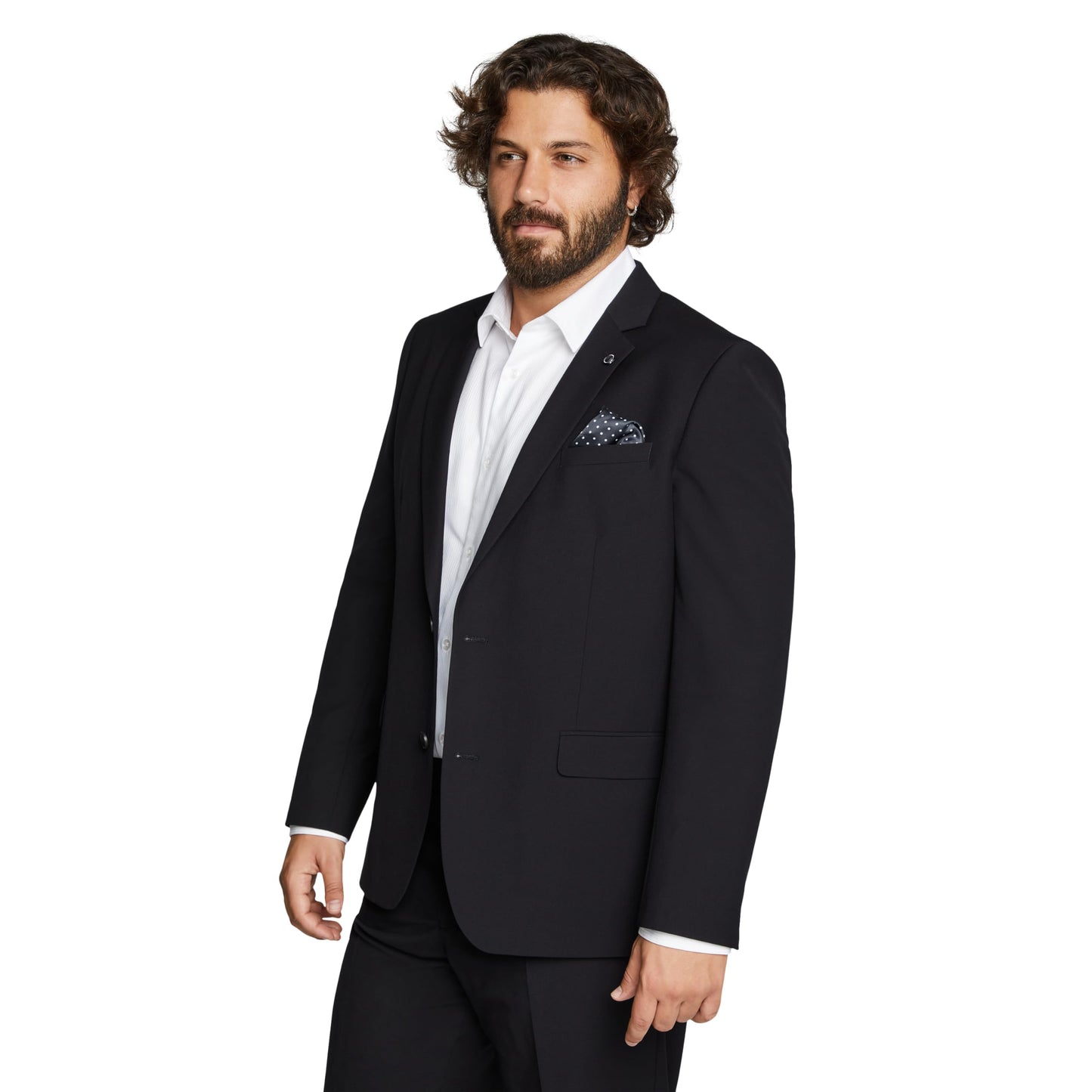 Johnny Bigg Men's Raymond Suit Jacket with Two- Button Closure | Big and Tall