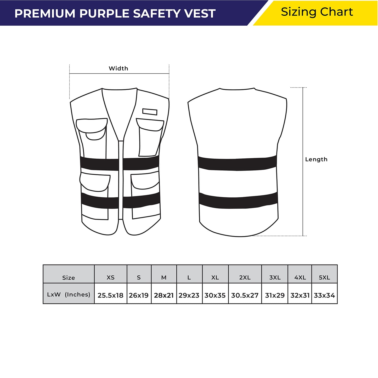 Shine Bright Safety Vest - High Visibility with Reflective Straps and Pockets – Premium, Soft, Durable, and Breathable