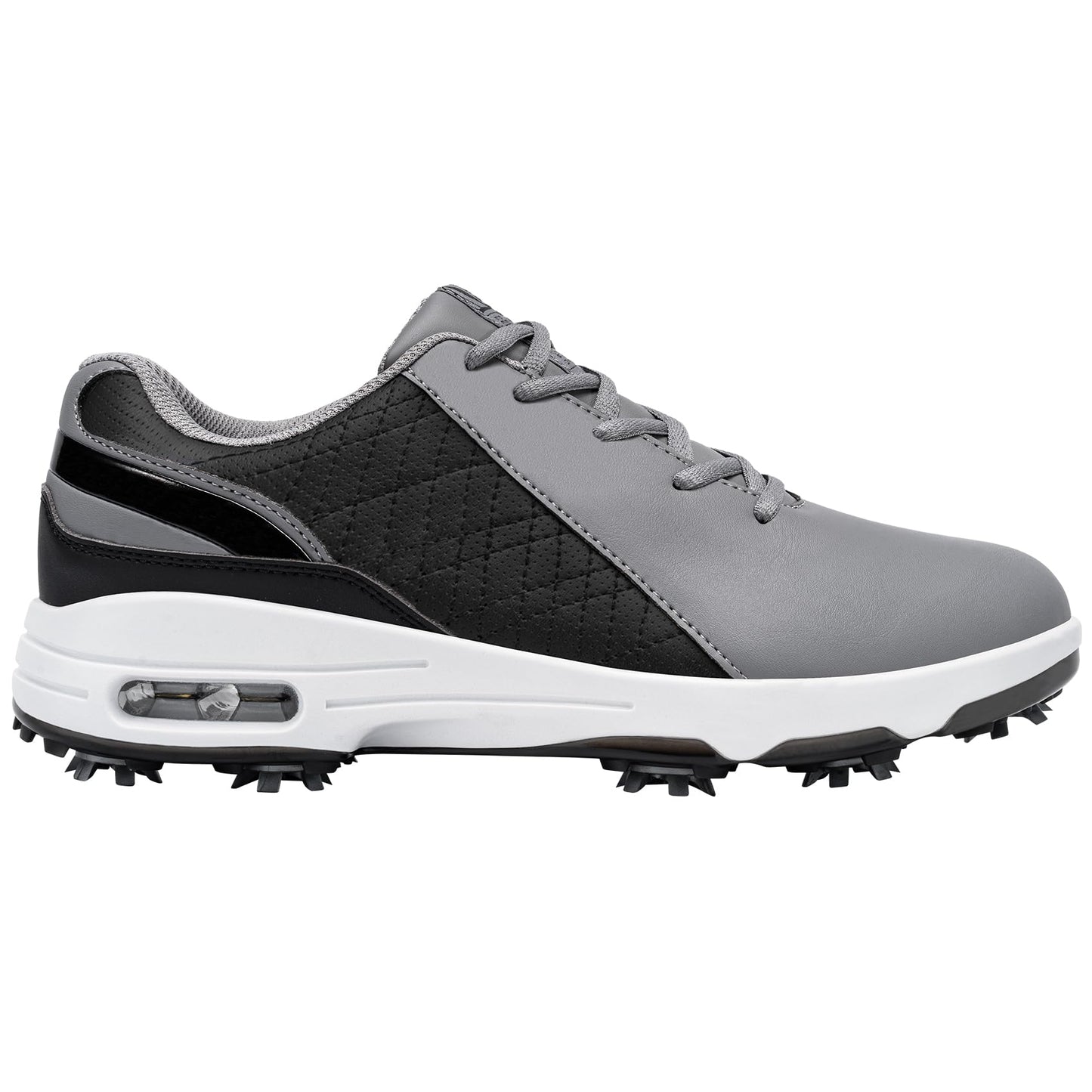 FENLERN Men's Golf Shoes Spiked Waterproof Comfortable Air Cushion F006