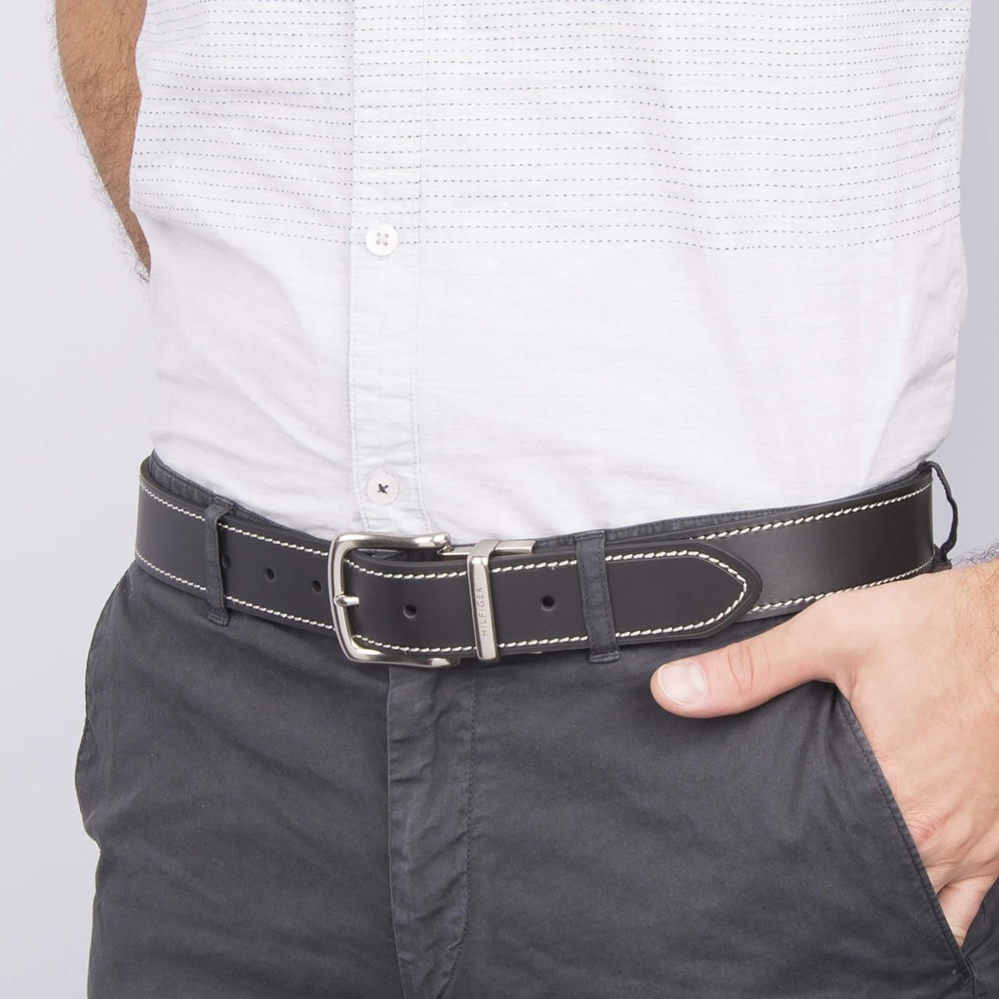 Tommy Hilfiger Men's Reversible Belt