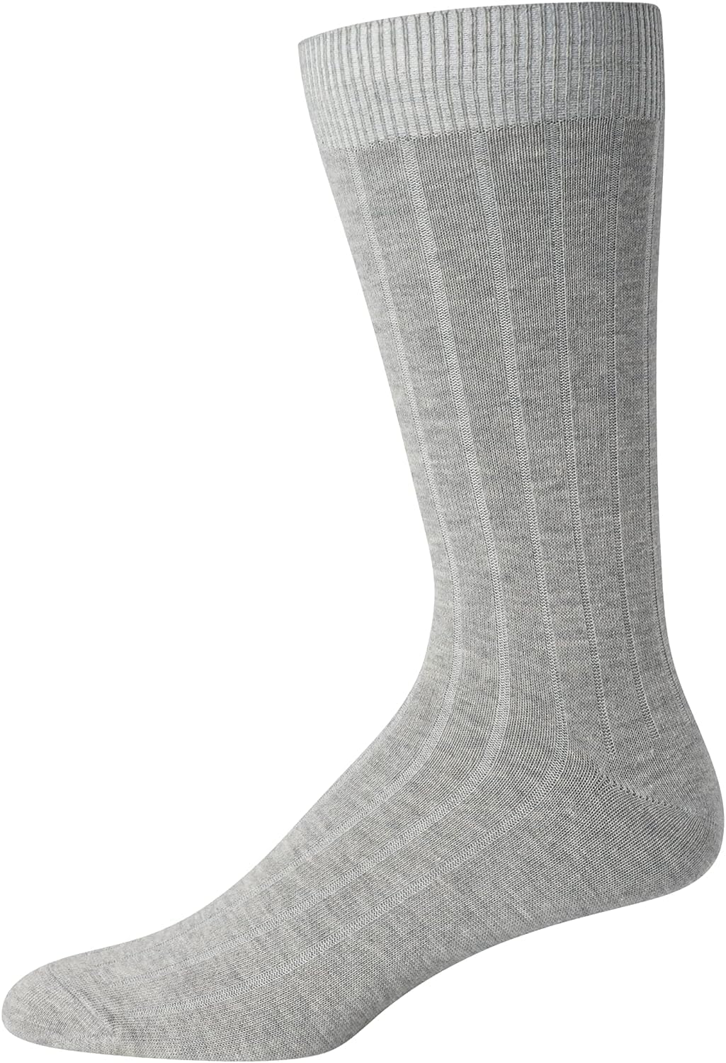 Calvin Klein Men's Dress Socks - Lightweight Cotton Blend Crew Socks (8 Pairs)