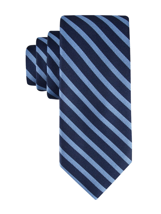 Tommy Hilfiger Mens Classic Stripe Pattern Tie