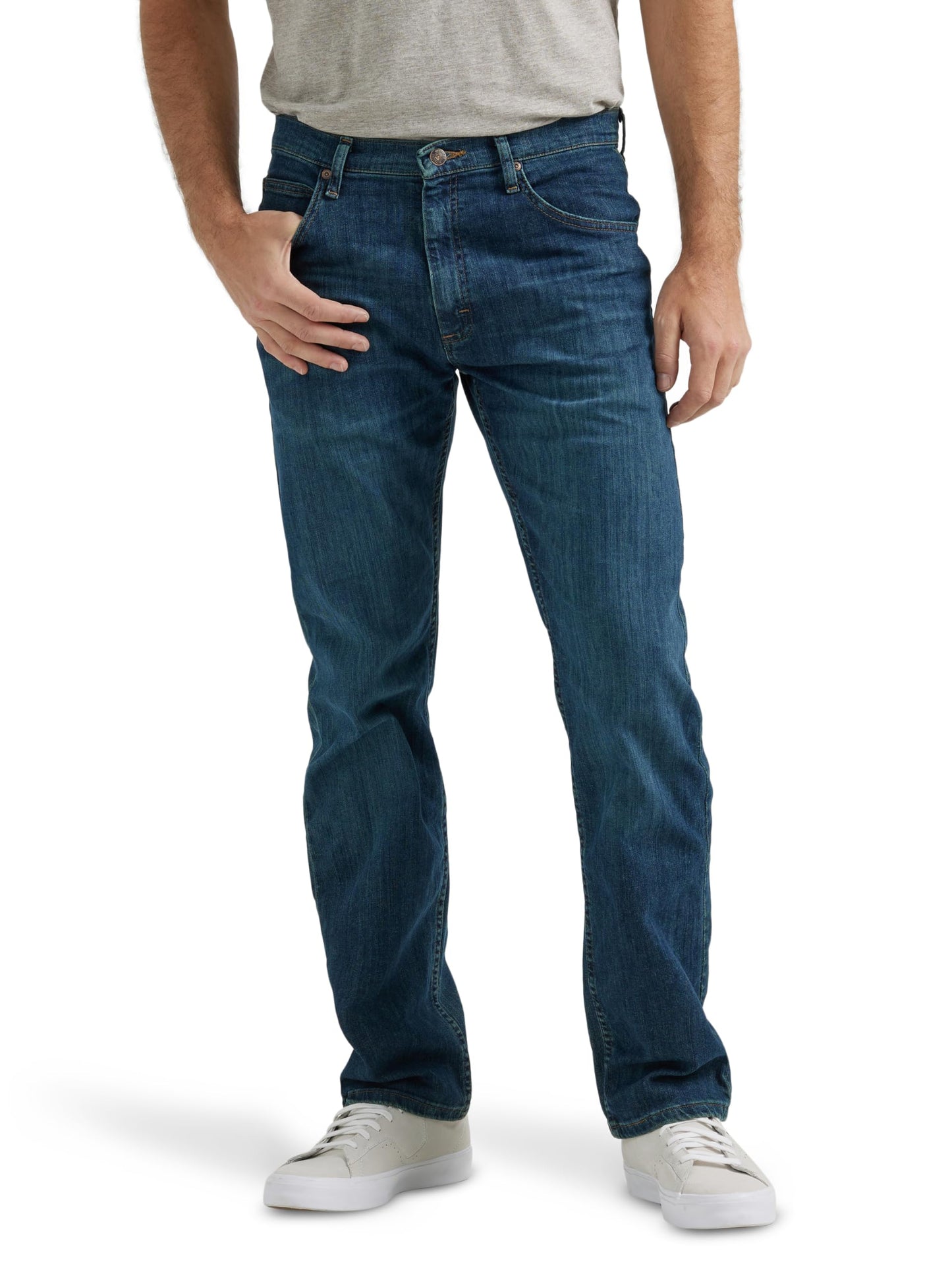 Wrangler Authentics Men's Classic 5-Pocket Regular Fit Flex Jean