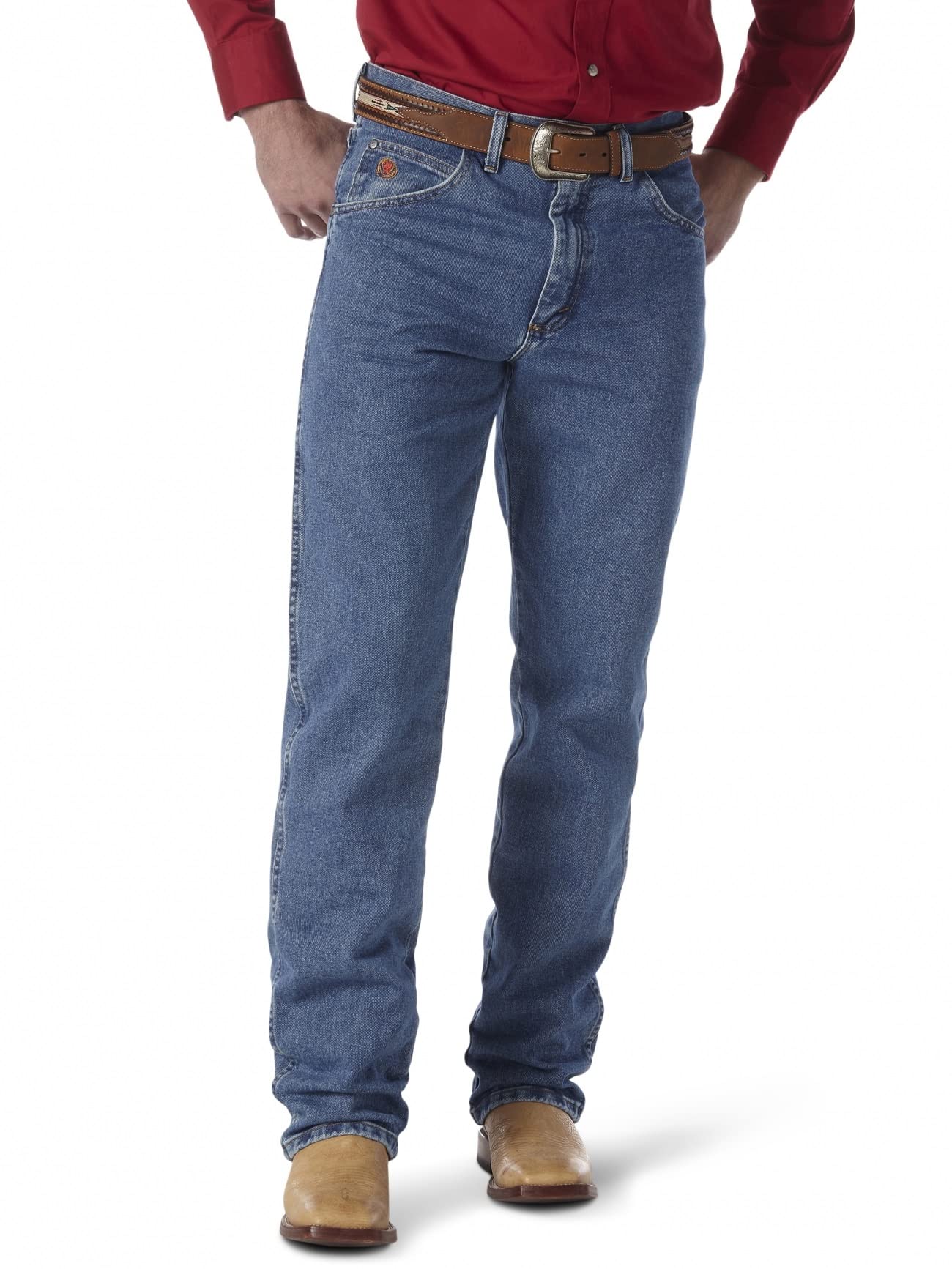 Wrangler Mens Retro Slim Fit Straight Leg Jeans