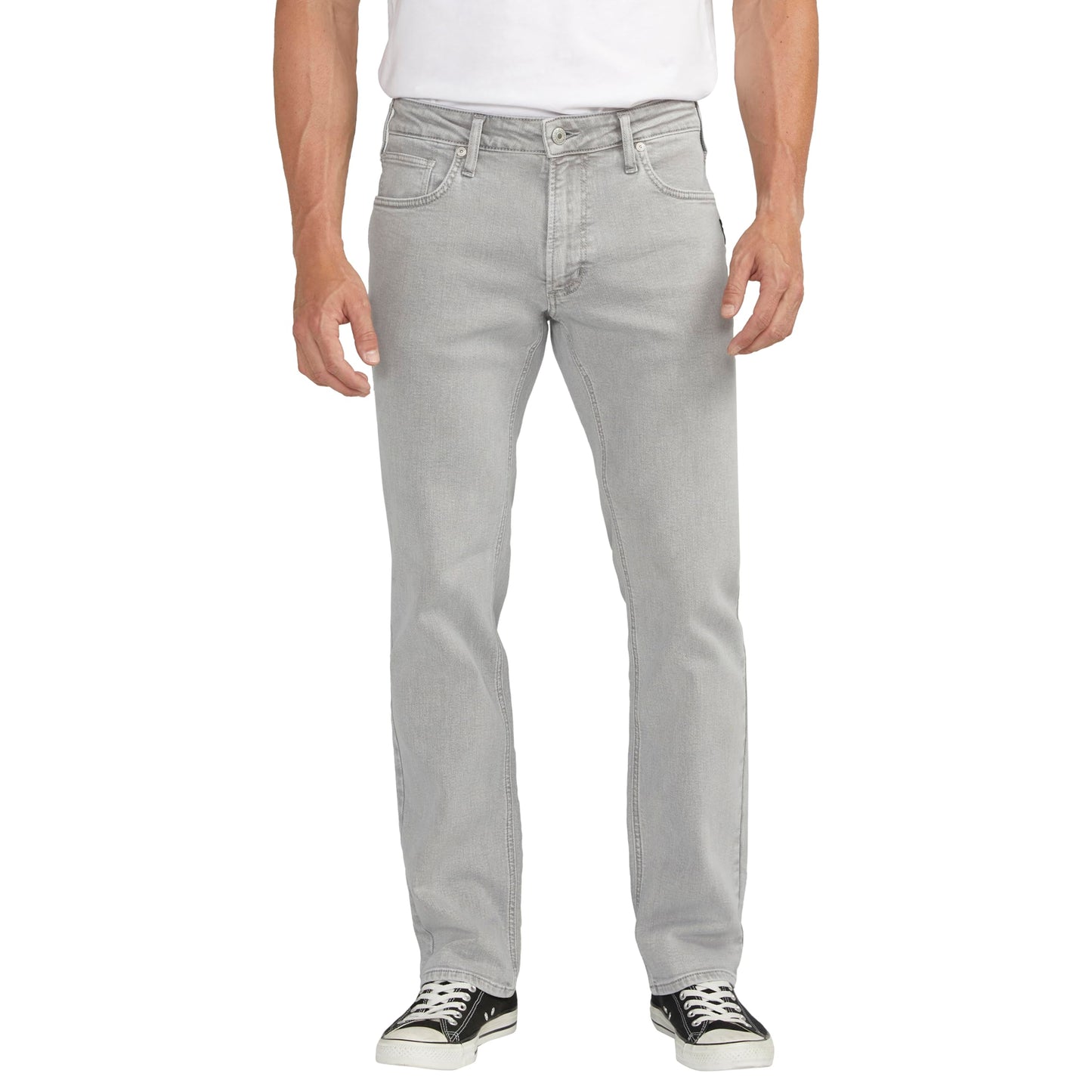 Silver Jeans Co. Men's Allan Slim Fit Straight Leg Jeans