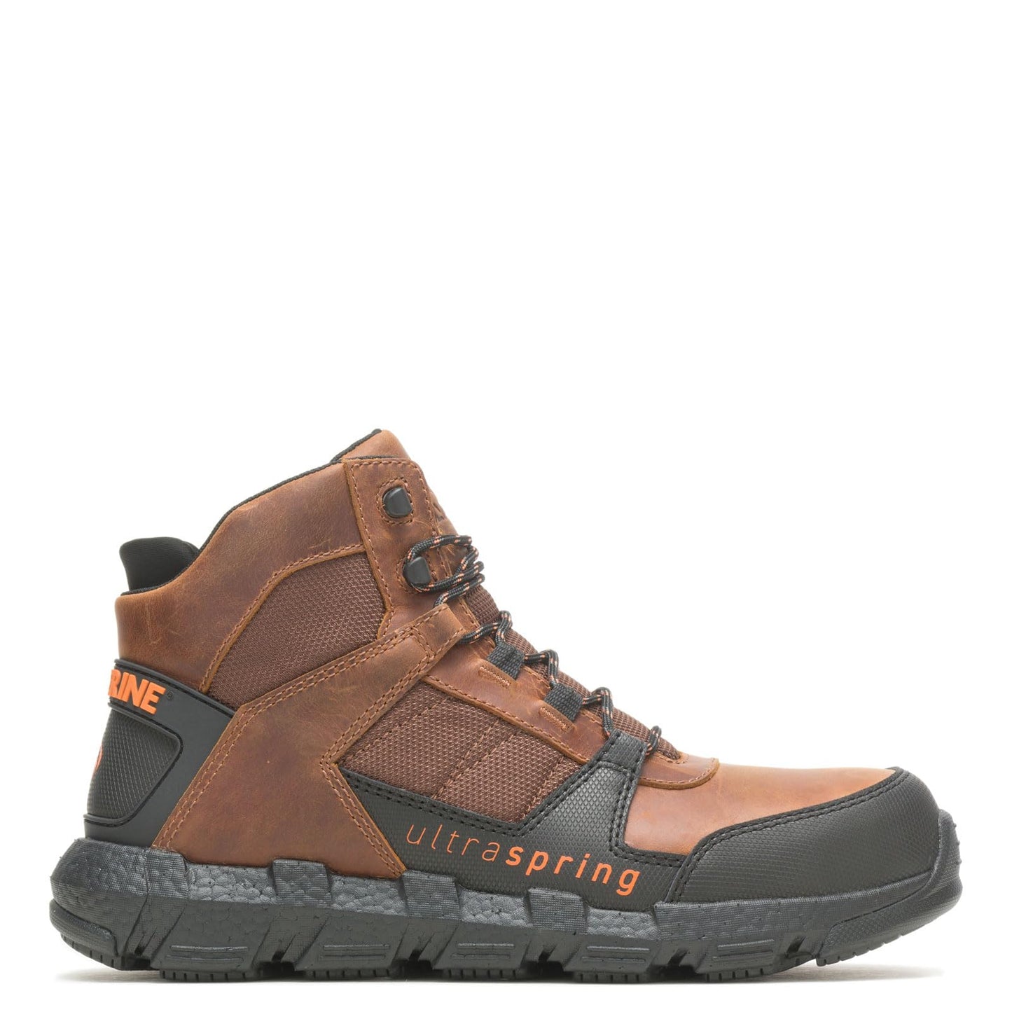 Wolverine Mens Rev Ultraspring Durashocks Carbonmax Vent Mid Industrial Boot