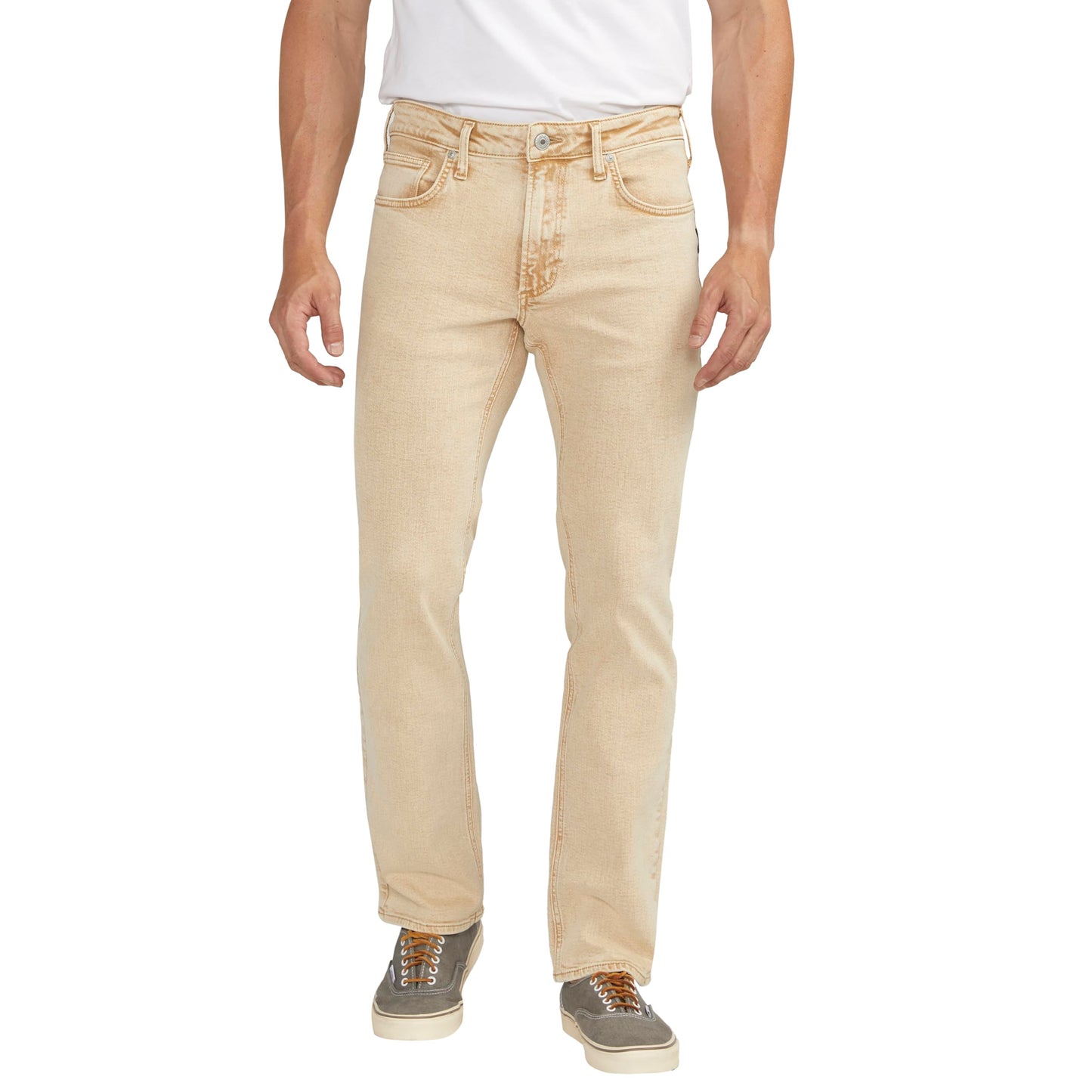 Silver Jeans Co. Men's Allan Slim Fit Straight Leg Jeans