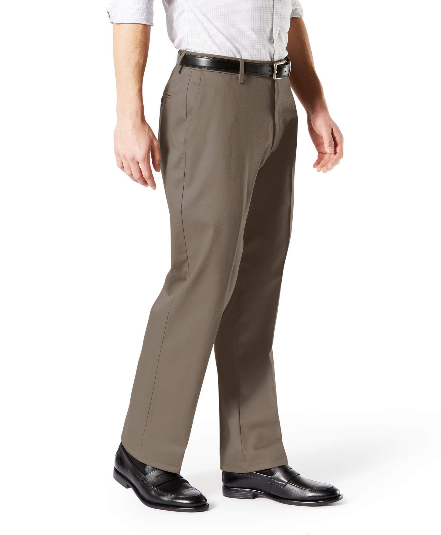 Dockers Men's Classic Fit Signature Khaki Lux Cotton Stretch Pants