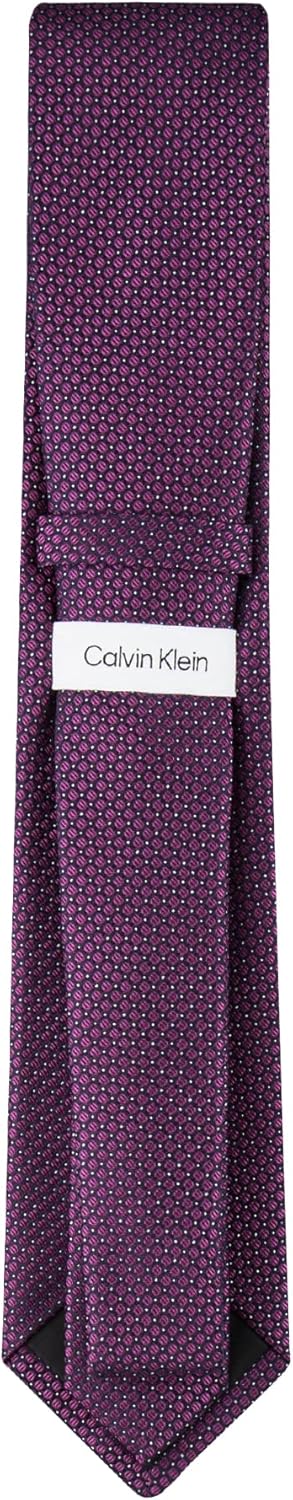 Calvin Klein Men's Micro Dot Pattern Tie (Standard and Extra Long Sizes)