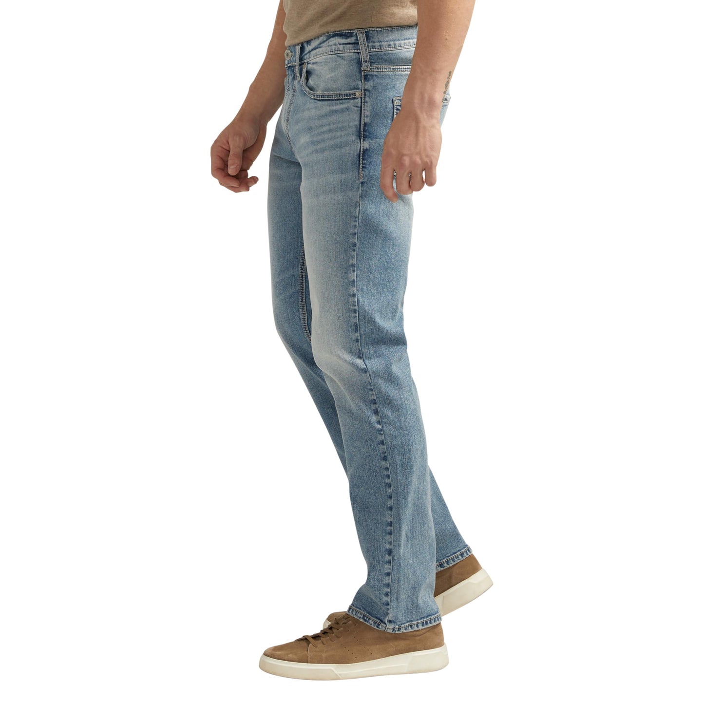 Silver Jeans Co. Men's Allan Slim Fit Straight Leg Jeans