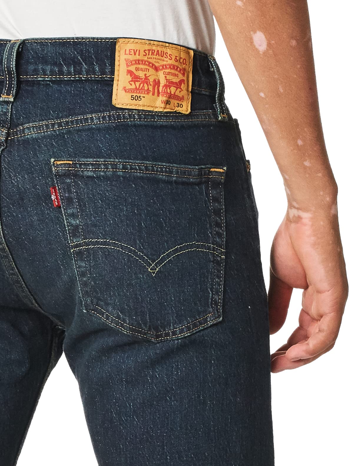 Levi's Men's 505 Regular Fit Jeans (Also Available in Big & Tall)