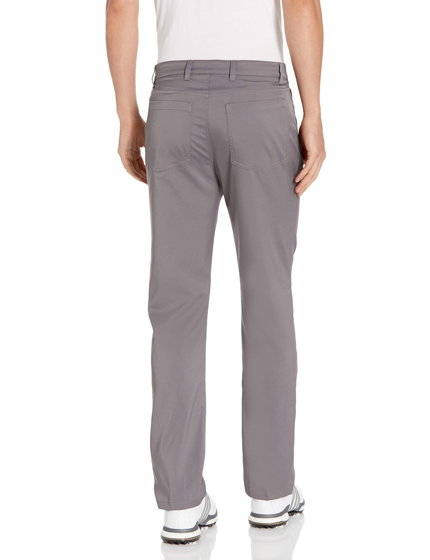 PGA TOUR Men's Flat Front 5-Pocket Stretch Golf Pant with Active Waistband (Waist Size 30-44 Big & Tall)