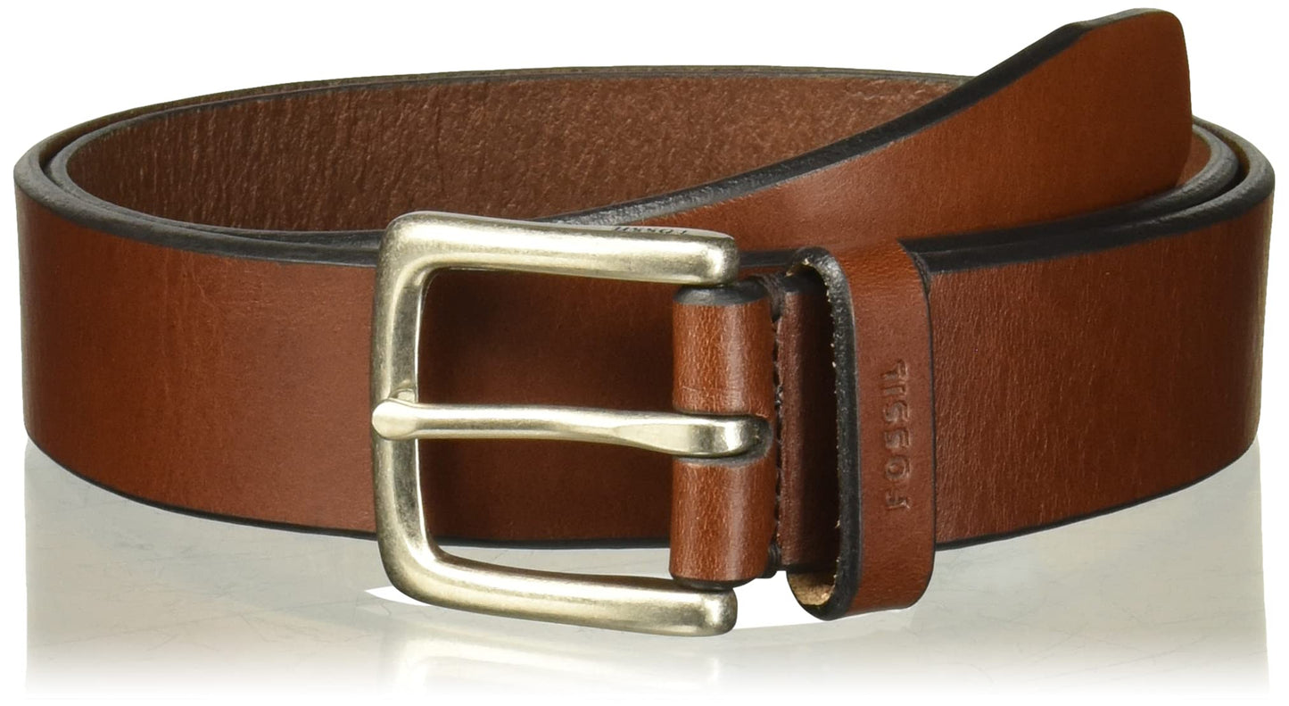 Fossil Men's Brown Leather Belt for Men