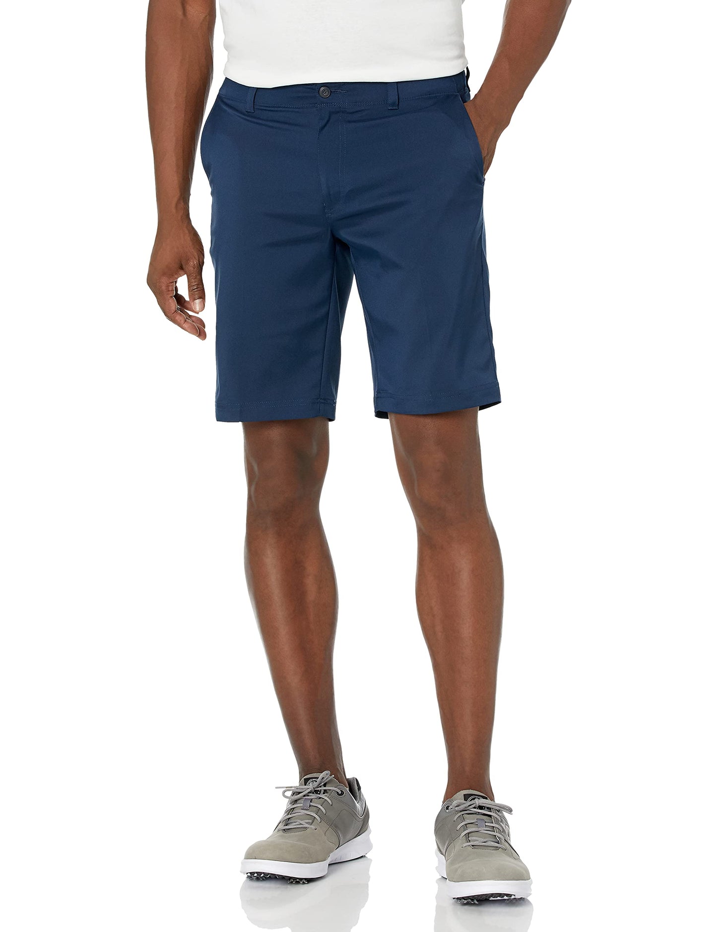 PGA TOUR Men's Flat Front Golf Shorts with Active Waistband (Size 30-44 Big & Tall)