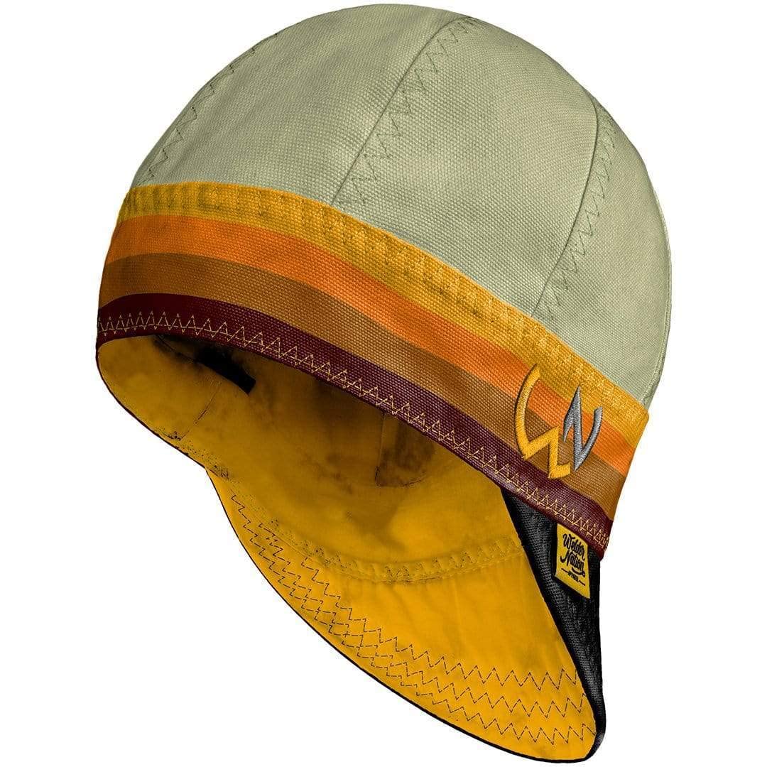 Welder Nation 8 Panel Soft, 10 oz Light Weight Cotton Welding Cap, Durable for Safety and Protection While Welding. Stick ARC