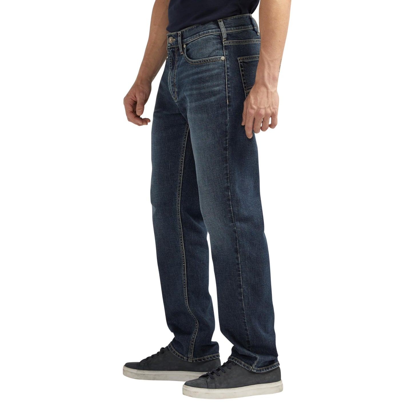 Silver Jeans Co. Men's Eddie Athletic Fit Tapered Leg Jeans