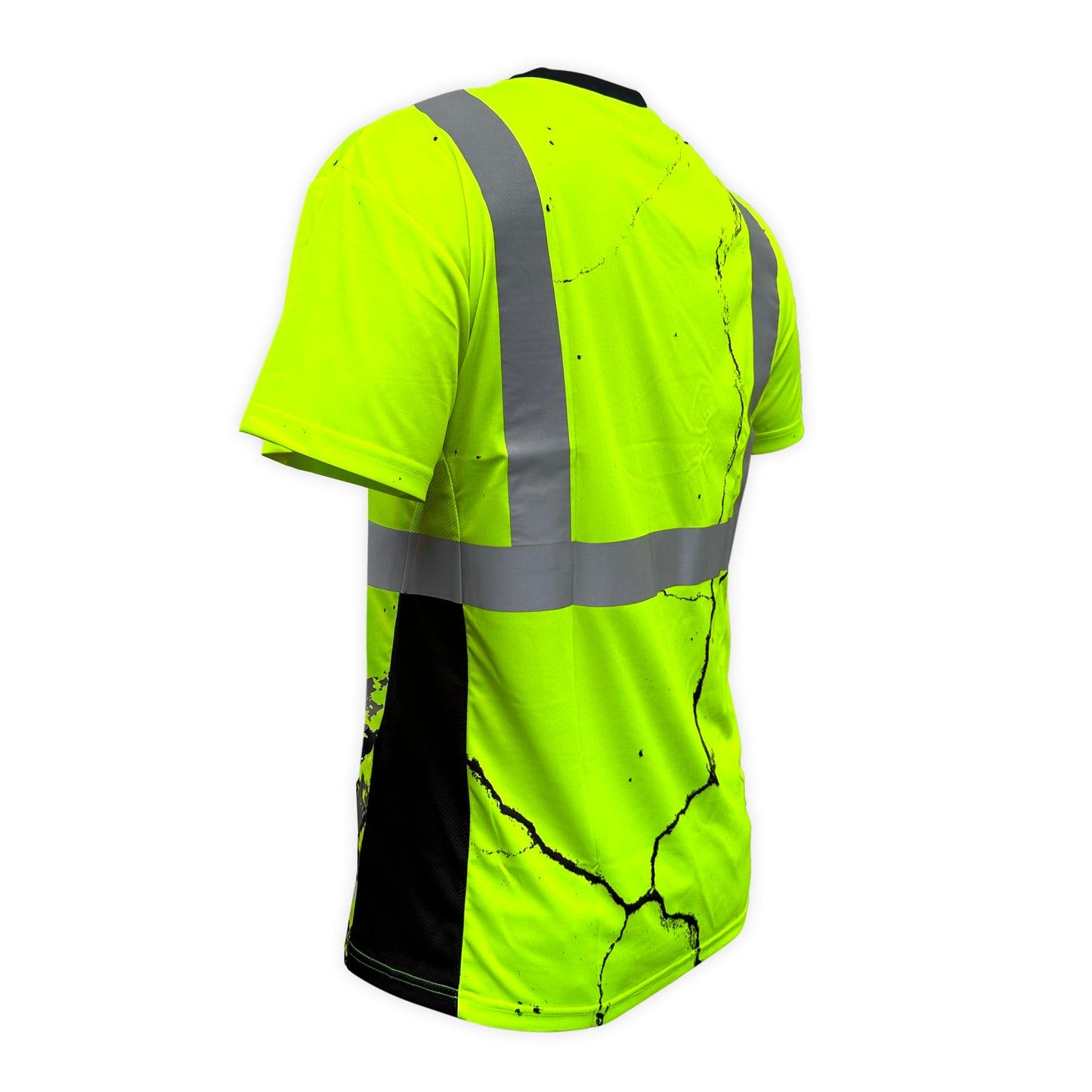 SafetyShirtz Hi Vis Work Shirts - SS360 American Grit High Visibility Shirt - Breathable ANSI Class 2 Safety Shirt