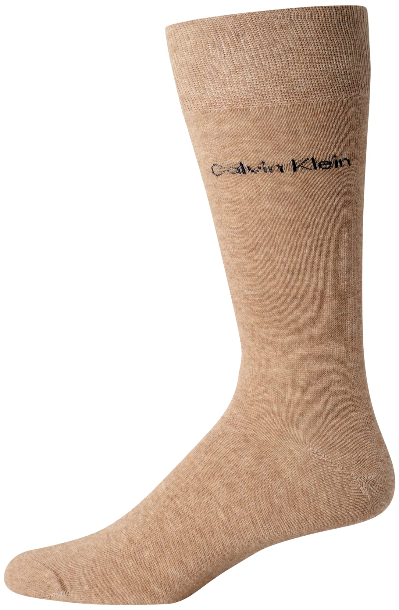 Calvin Klein Men's Dress Socks - Lightweight Cotton Blend Crew Socks (8 Pairs)