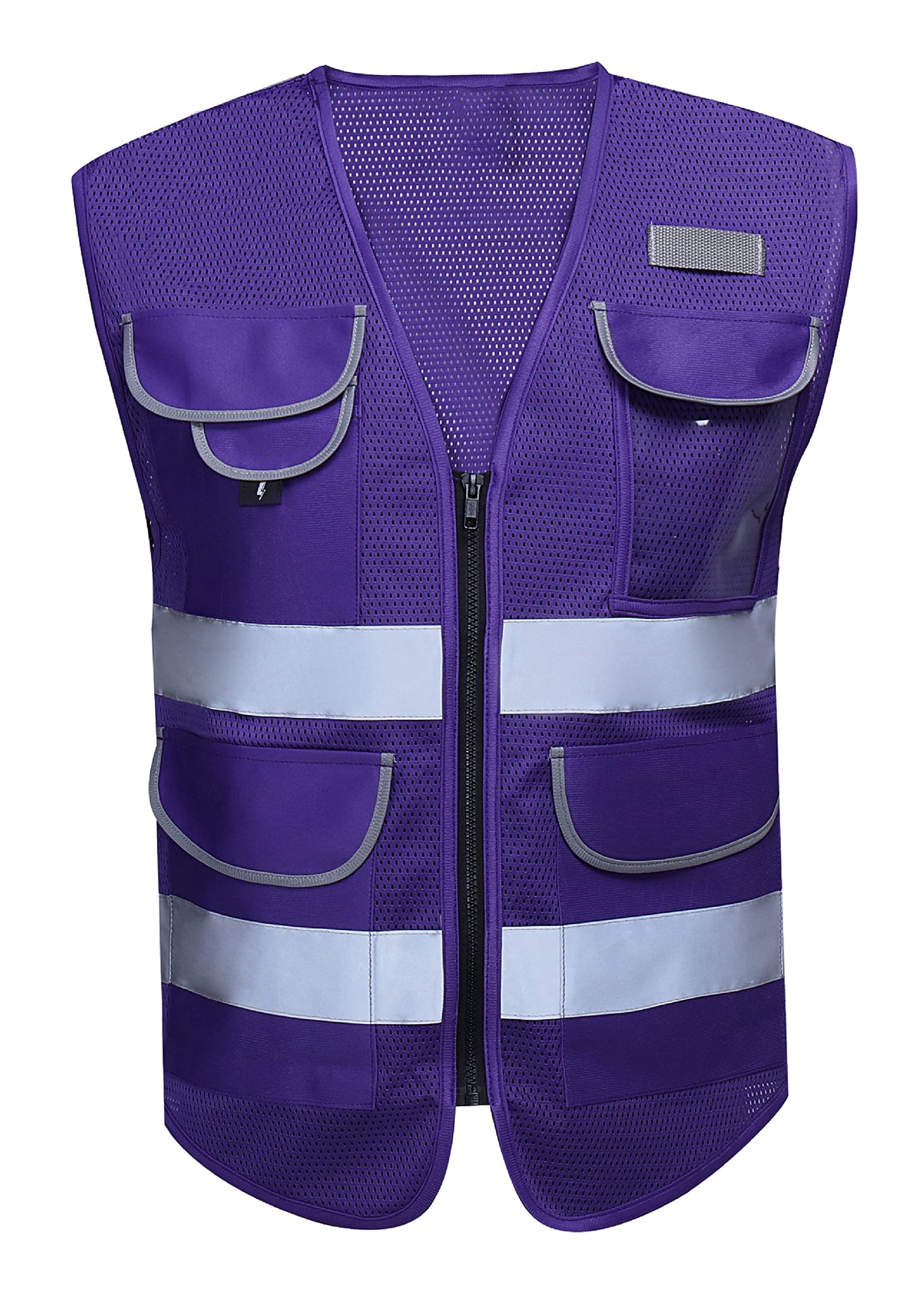 Shine Bright Safety Vest - High Visibility with Reflective Straps and Pockets – Premium, Soft, Durable, and Breathable