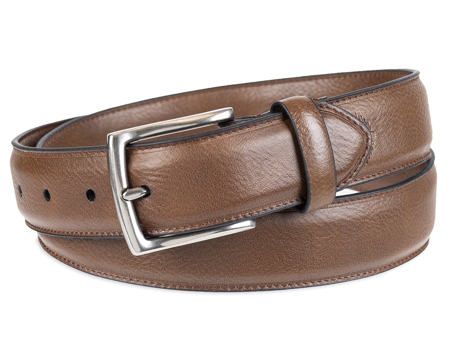 Dockers Men's Everyday Casual Belt with Classic Harness Buckle (Regular and Big & Tall Sizing)