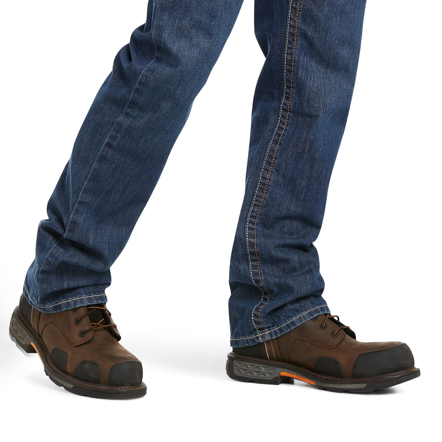 Ariat FR M5 Slim Stackable Straight Leg Jean - Men’s Low Rise, Slim Fit Denim