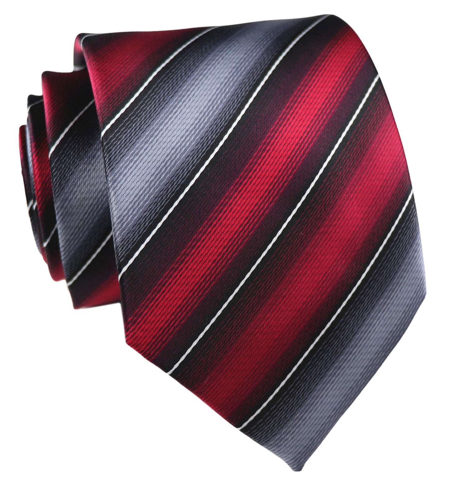 Kihatwin Men's Gingham Check Stripe Ties Pattern Business Formal Designer Neckties 3.15"