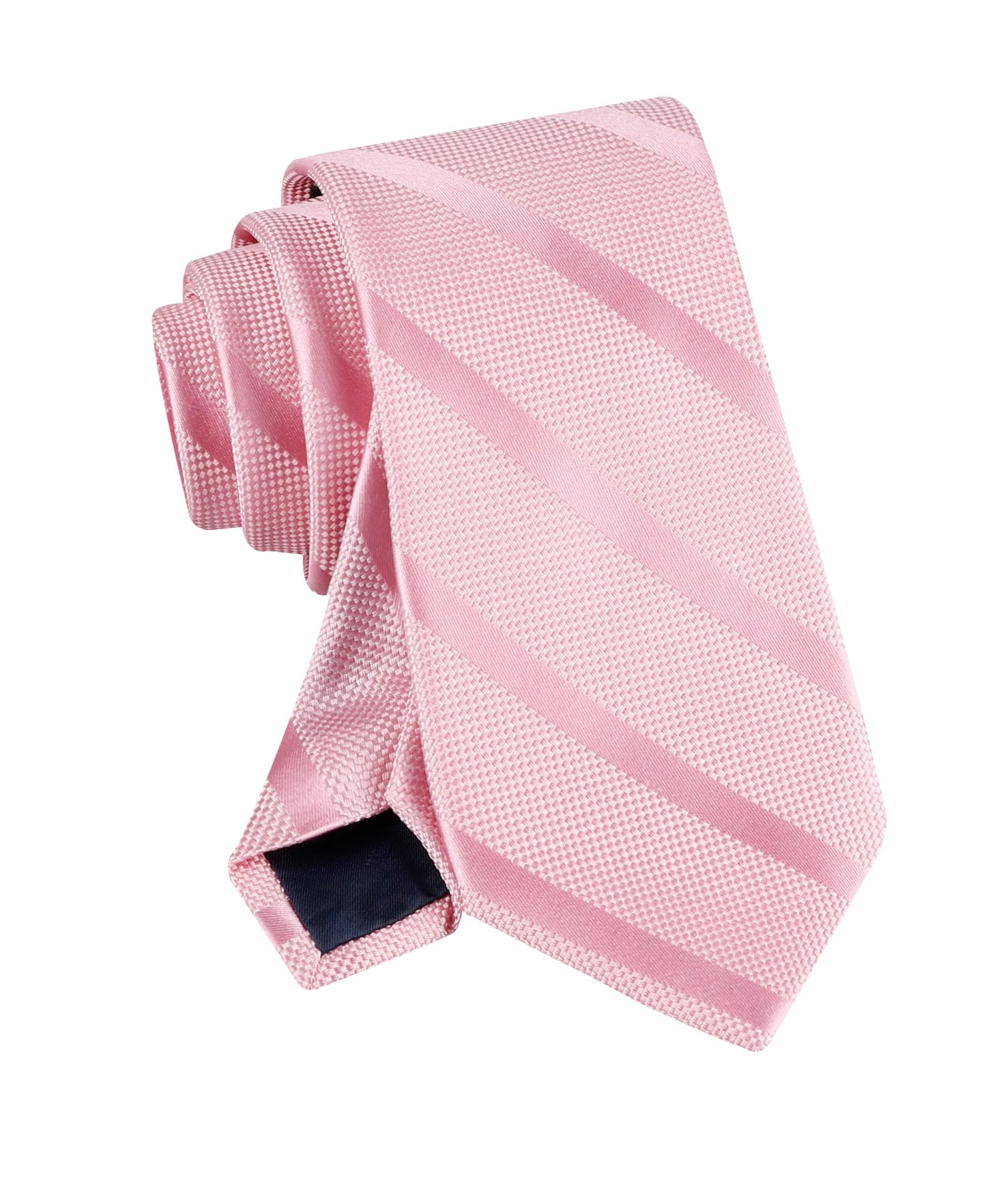 Tommy Hilfiger Men's Classic Solid Textured Stripe Tie